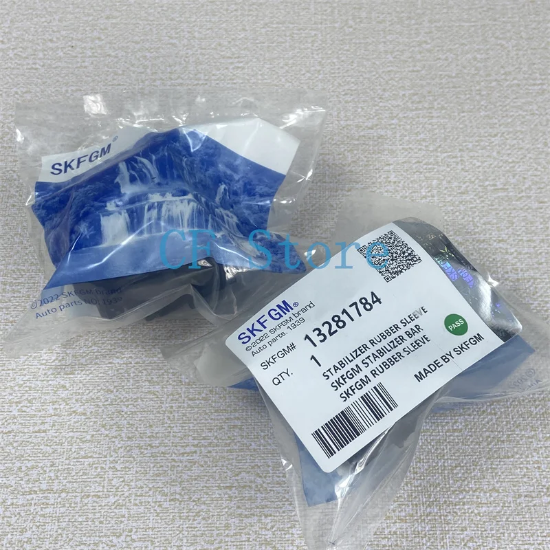 2X طقم جلبة قضيب مضاد للدحرجة للمحور الأمامي # 13281784 13281781   جلبة عزل مثبت المطاط لسيارة شيفروليه كروز أوبل أسترا