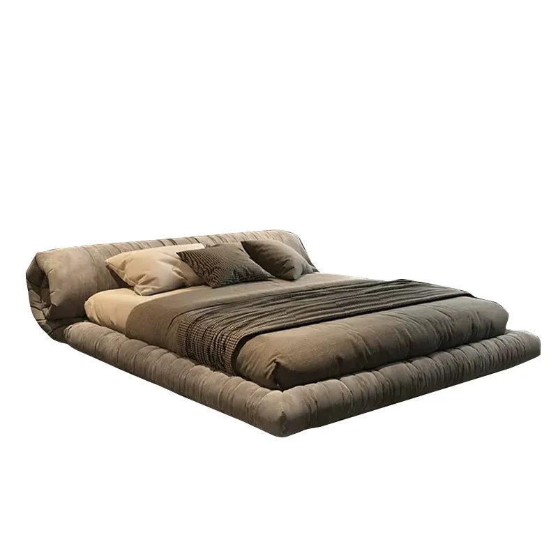

ml-Modern Simple Fabric Bed Master Bedroom 1.8m Double Bed Light Luxury Tatami Roll Wrapped Technology Cloth Bed Home%