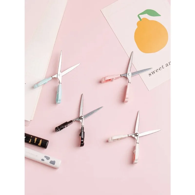 Kawaii القط مخلب مقص المحمولة لطيف مقص صغير مكتب الطالب مقص متعدد الوظائف مقص صغير القرطاسية