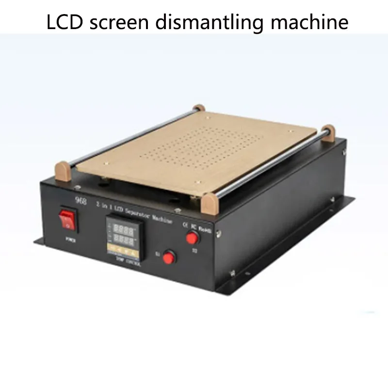 2 In 1 14 Inch LCD Separator Tablet Built-in Vacuum Pump  Double Pump Split Screen Repair for Touch Screen Tools  968