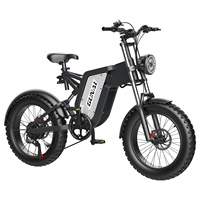 GUNAI MX25 Electric Bike 1000W Powerful Motor 20*4.0 inch Tire Ebike for Adult 48V25Ah Battery mountain Electric Bicycle