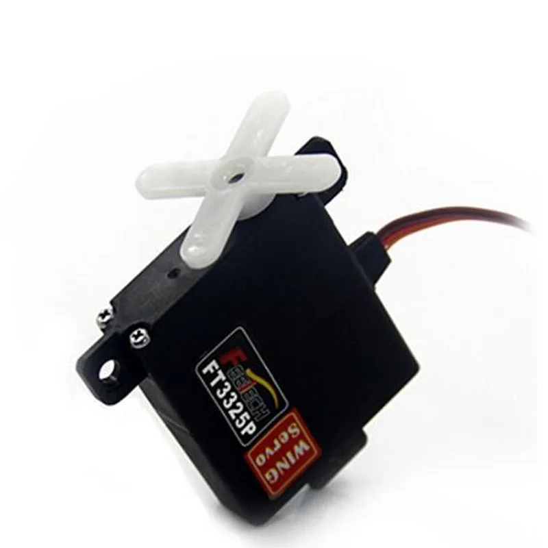 

6 В 6 кг микро цифровая металлическая коробка передач RC сервопривод для 450 крыльев вертолета RC дрон планер маленький сервопривод FT3325P