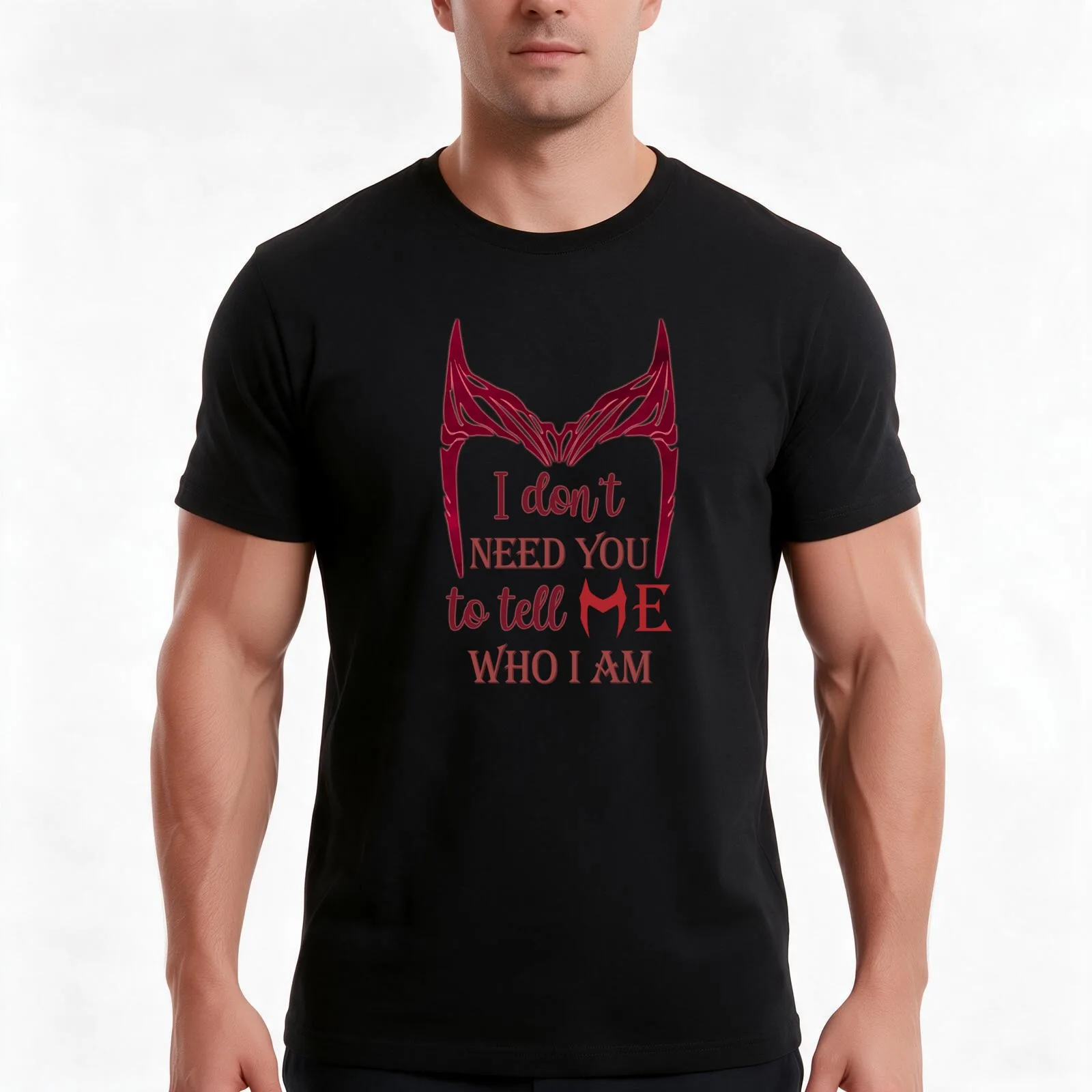 Wanda Witch Quote T-Shirt Summer Casual Cotton Tee Oversized Streetwear Tops Vintage Graphic Print Loose Fit Short Sleeve