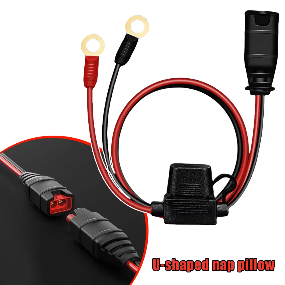 Noco Battery Charger Harness 53CM 16AWG with X Connect M6 Eyelet Terminals Battery Tender Leads Accessories