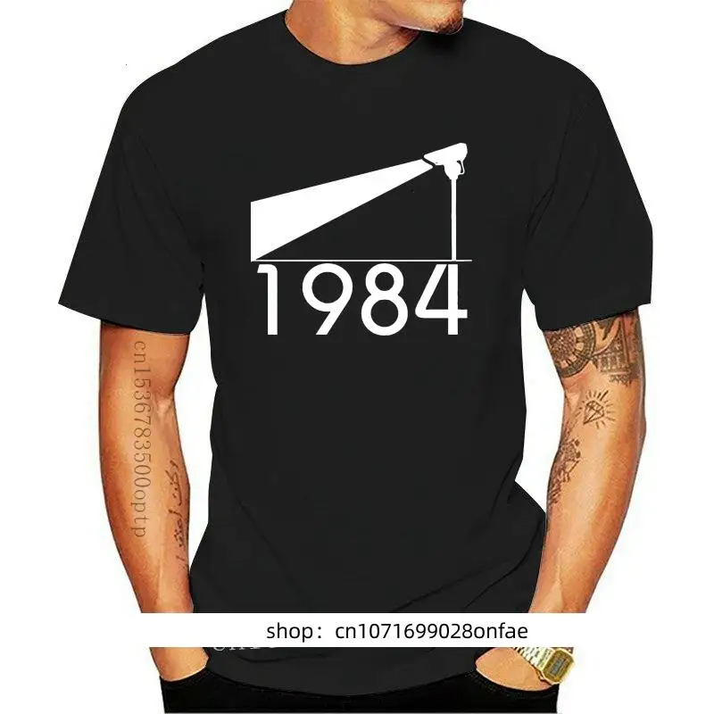 

New 1984 T-Shirt - George Orwell Big Brother All Sizescolours Summer O Neck Tops Tee Shirt