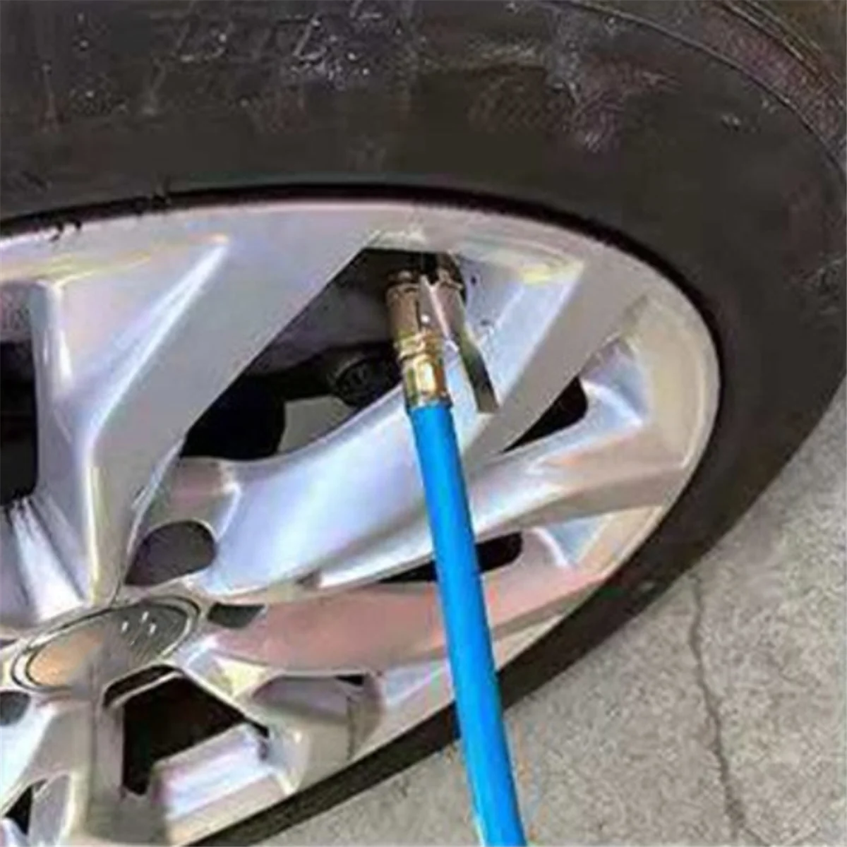 Popular_Tire Pressão Medidor Universal Inflator & Deflator Ferramenta com Mandril de Ar