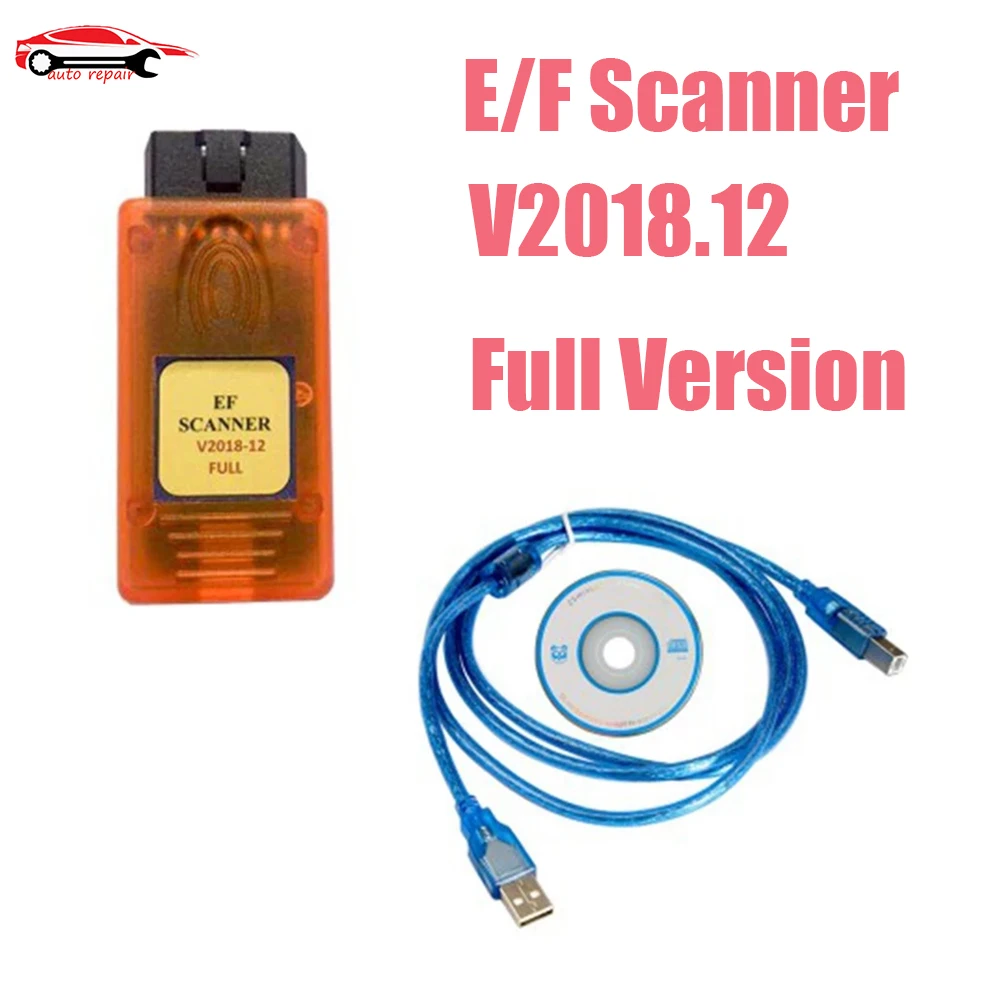 

2018.12 E/F Scanner II Full Version OBD2 Car Diagnostic Tool For B-M-W Diagnotic/IMMO/Coding Reader EF Obd2 Scanner Free Ship