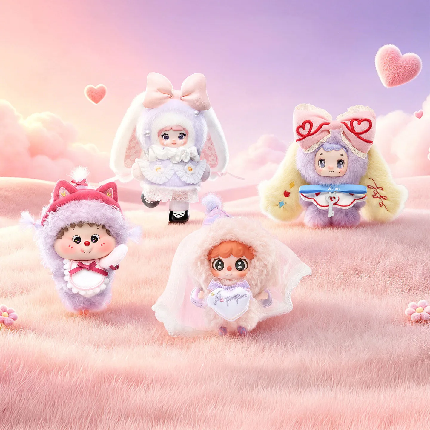 Коллекционные игрушки Top Toy Nommi Rosydate Series: модные кавайные куклы в закрытых коробках, трендовый стиль, подарок для взрослых коллекционеров