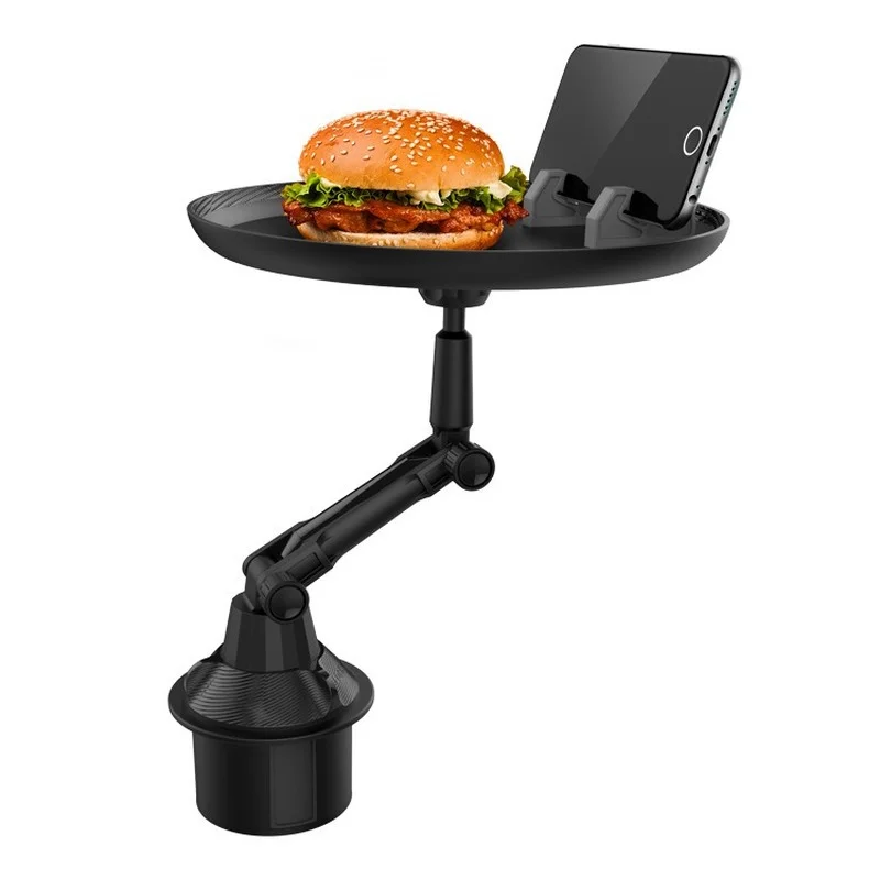 New Universal SUV Truck Car Cup Holder Mount Stand for Cellphone Mobile Phone Meal Snack Drink Car Food Tray