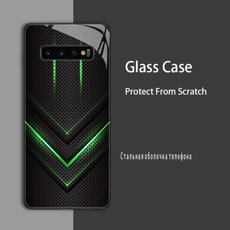 For Samsung S10 5G Case Cover Tempered Glass Case Coque For Samsung Galaxy S10e S10 S20 FE Ultra Plus S 10 Lite Protect Case