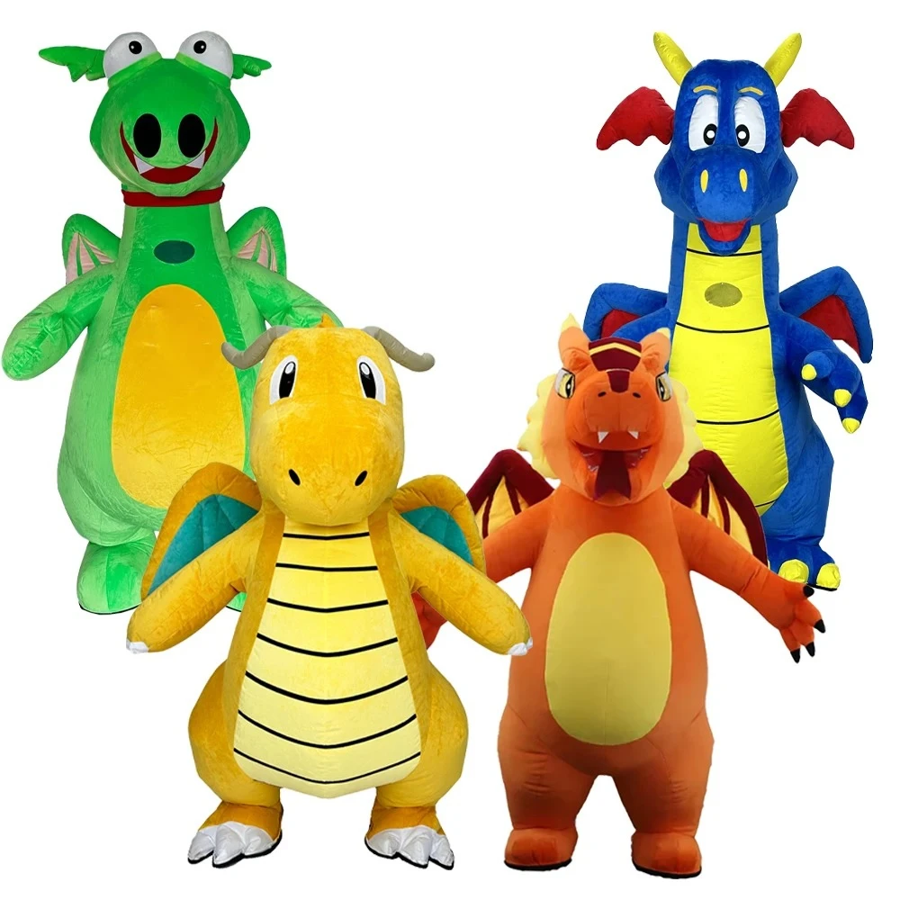 

Inflatable Little Flying Dragon Series Mascot Costume Adult Character Cosplay Party Promotion Props Plush Costume No Battery