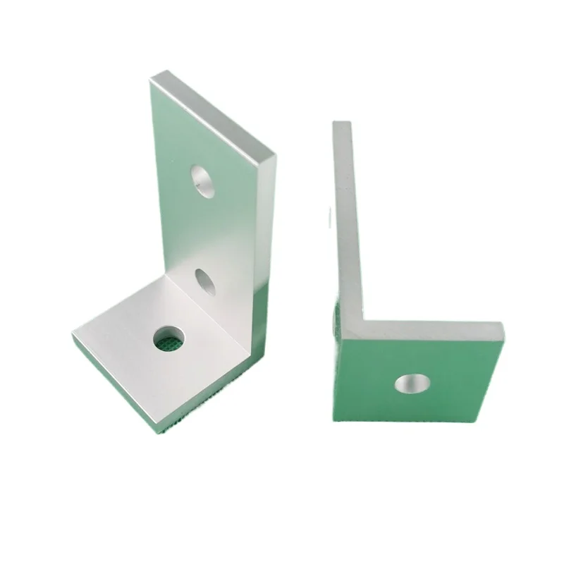4PCS 4040 to 8080 Unequal Angle Aluminum Right Angle Fixator Foot Fixtures Corner Code
