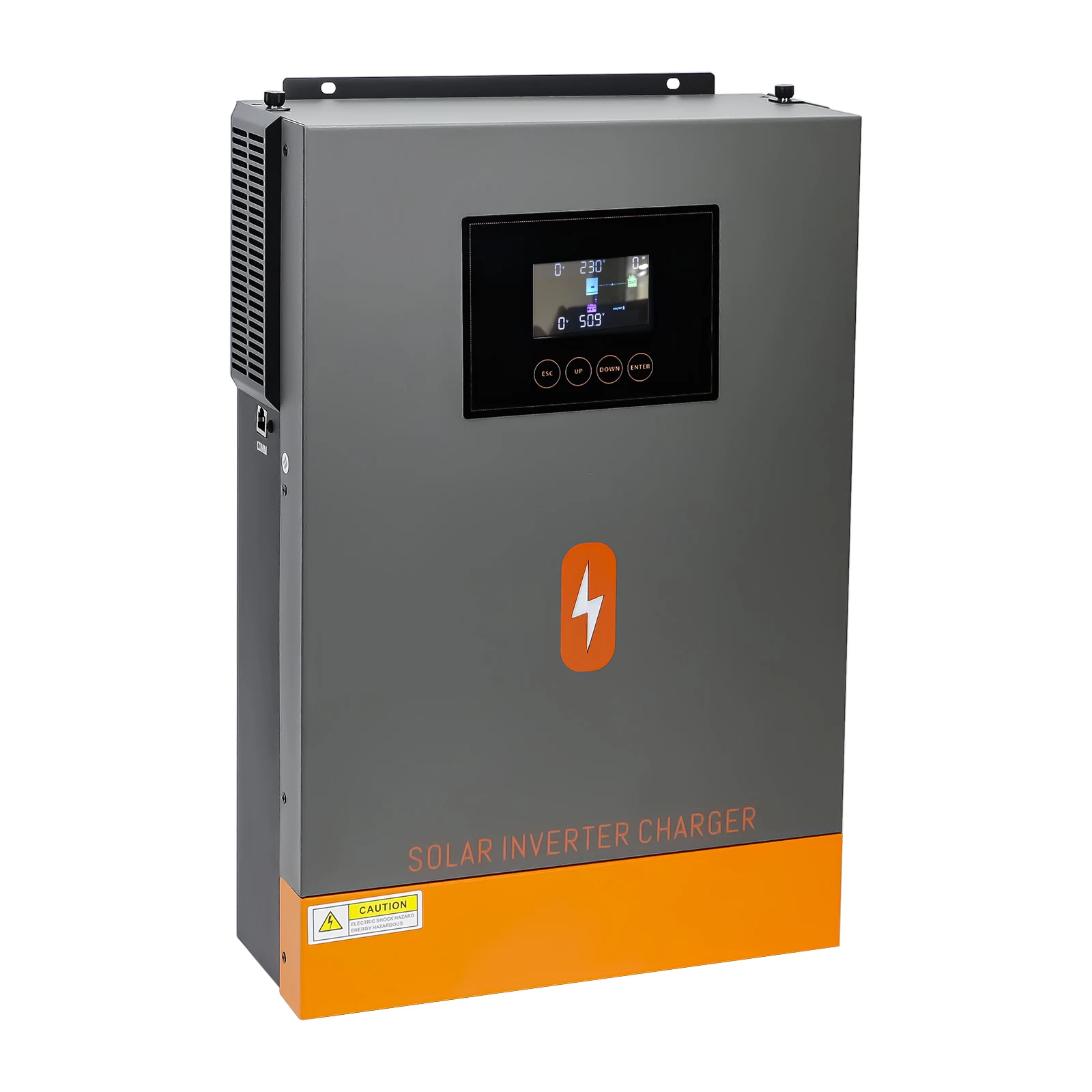 

PowMr Pure Sine Wave 6.2KW 48V And 4.2KW 24V 220V Solar Inverter Charger Built-in 120A MPPT Pure Sine Wave Hybrid Solar Inverter