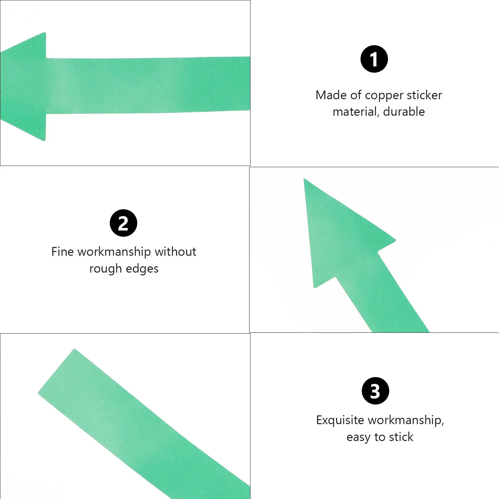 

50 шт. этикеток-стрелок для указания направления, индикаторные таблички для оборудования, предупреждающие наклейки, наклейки-стрелки для стен, маркировочные наклейки для ремонта