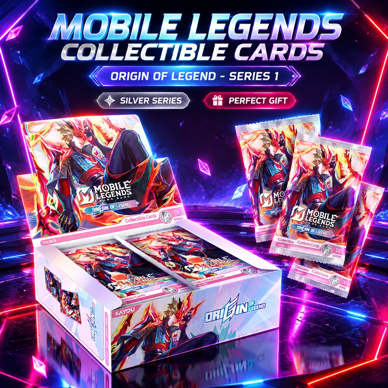 Official Authentic Kayou Origin Of Legend, Episode 1 Southeast Asia Overseas English Version, Peripheral Collection Cards