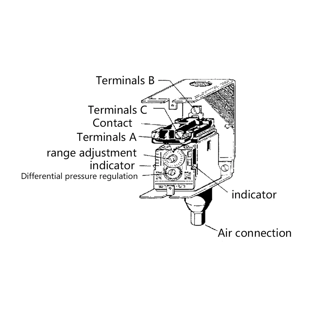 040694 Is Suitable for Sullair Screw Air Compressor Pressure Switch