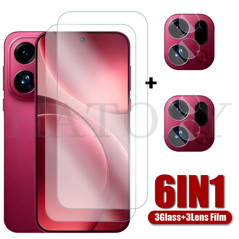 

For OPPO Find X9 Pro glass For OPPO Find X9 Pro Screen tempered Protective Glass Camera Len Film For OPPO Find X9 Find X9 Pro 5G
