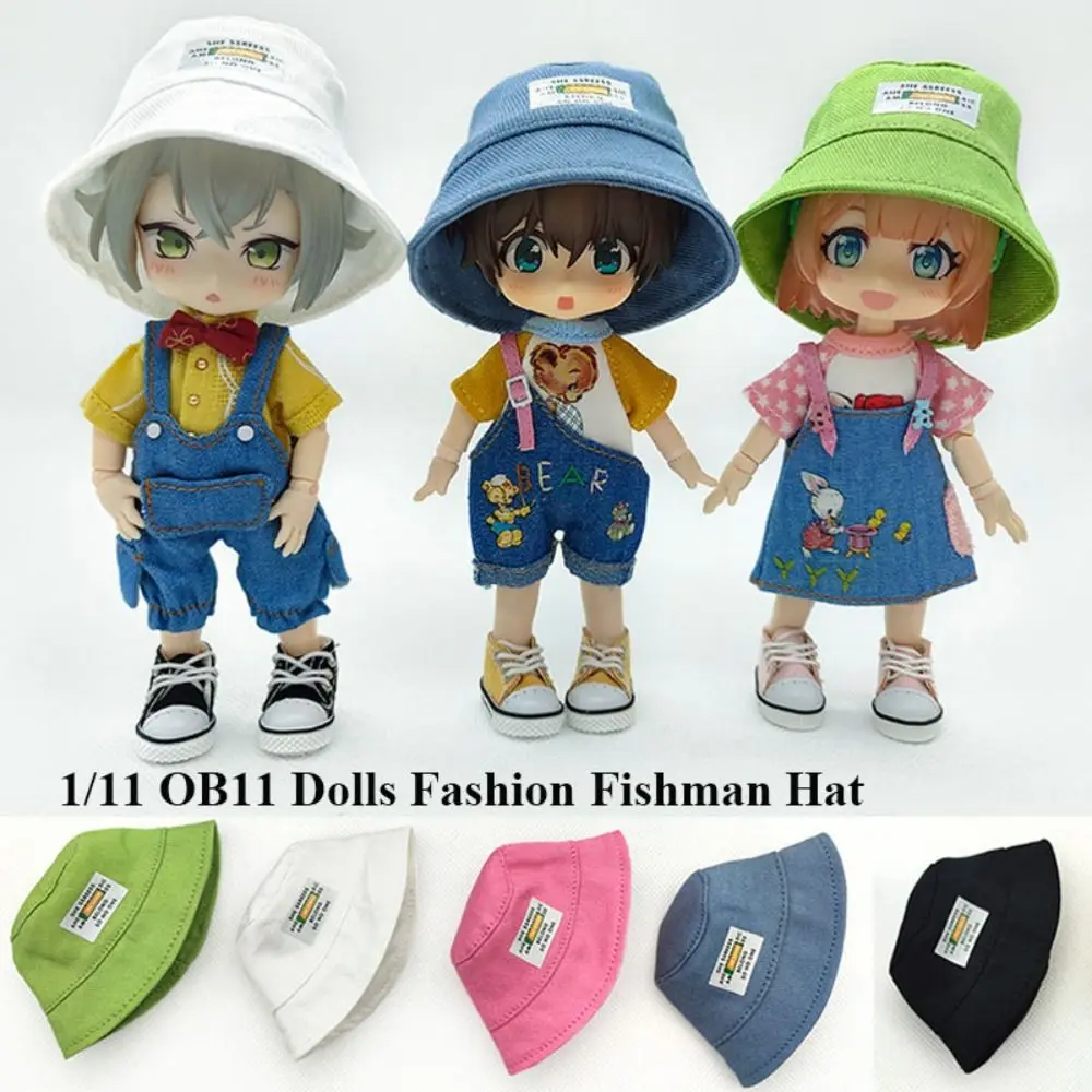 Candy Color Fashion Hat Cute Animal Handmade Fishman Hat Casual Wear Plush Doll Gift Sun Cap