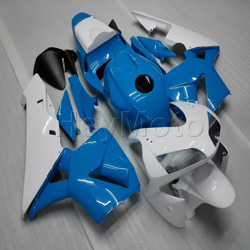 

injection Fairings kit for CBR600RR 2003 2004 blue white F5 03 04 CBR 600 RR ABS plastic motor Fairings kit