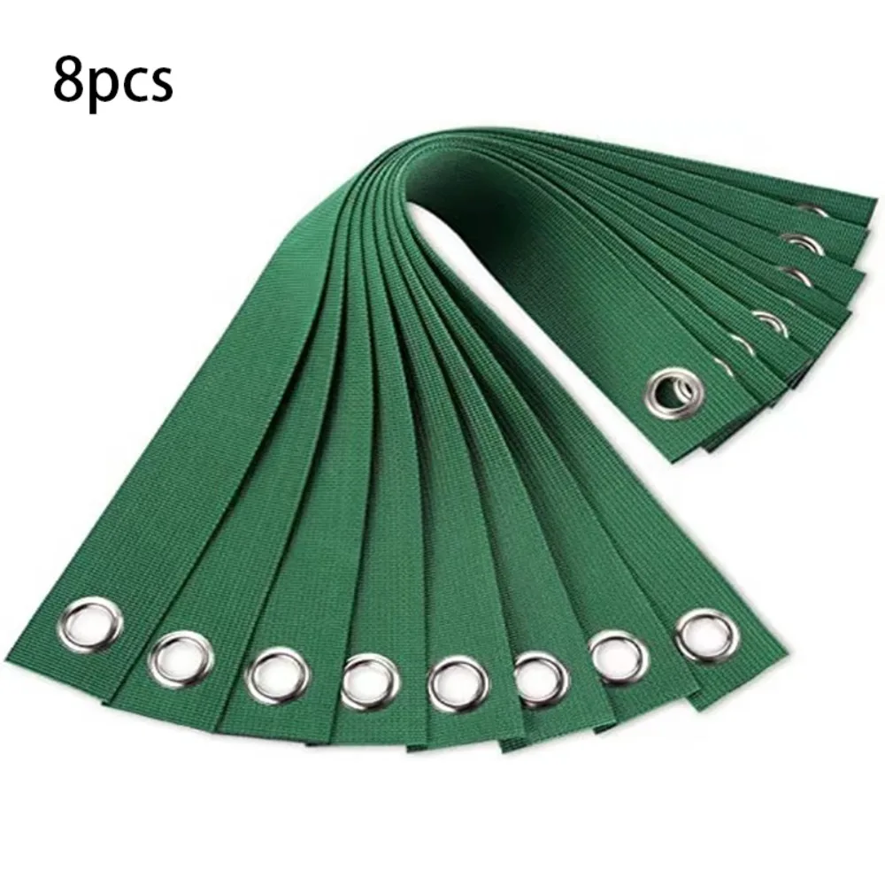 8 Pcs Windproof Tree Belt Anti-Hurricane Stereotyped Nylon Fixed Strap Newly Planted Branch Belt Tree Straightening Supporter