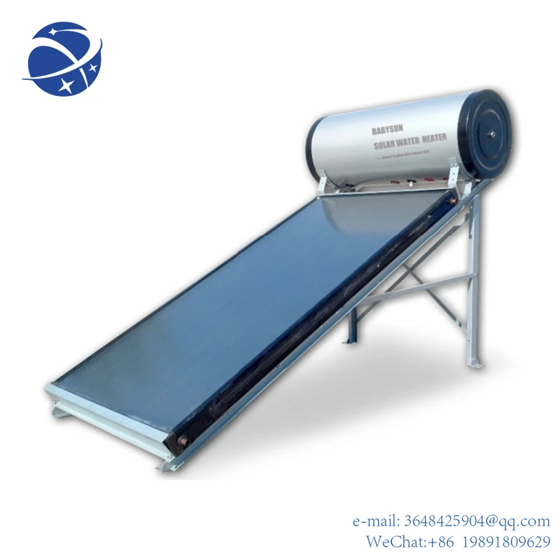 YYHC Flat panel solar water heater, flat plate solar collector, solar hot water heating system