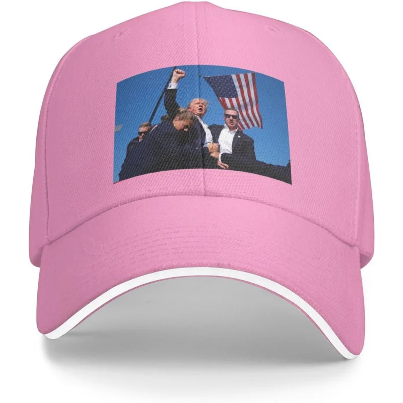 Trump 2024 Fight for America Pennsylvania Presidential Election Fighting Baseball Cap - Duck Tongue Sandwich Hat