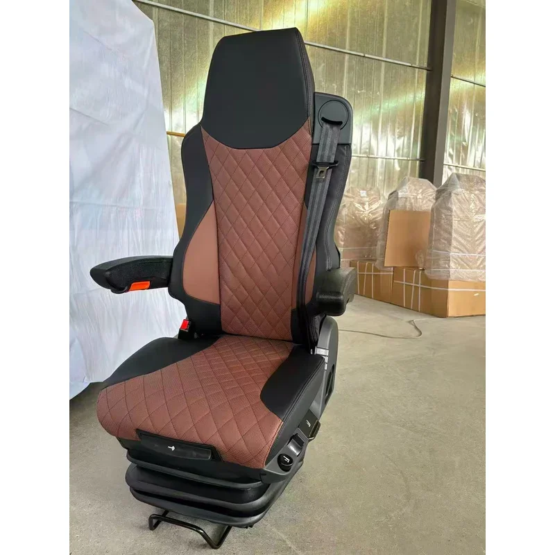 High Quality SUCAN Shandeka Air Suspension Truck Driver Seat with Optional Ventilation Heating Function Durable Truck Interior P