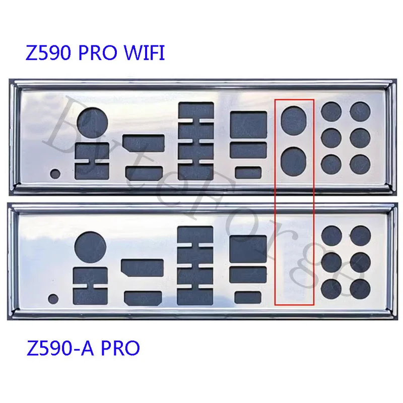 OEM Replacement  For MSI Z590-A PRO/ Z590 PRO WIFI Motherboard IO Shield I/O Shield Backplate OEM