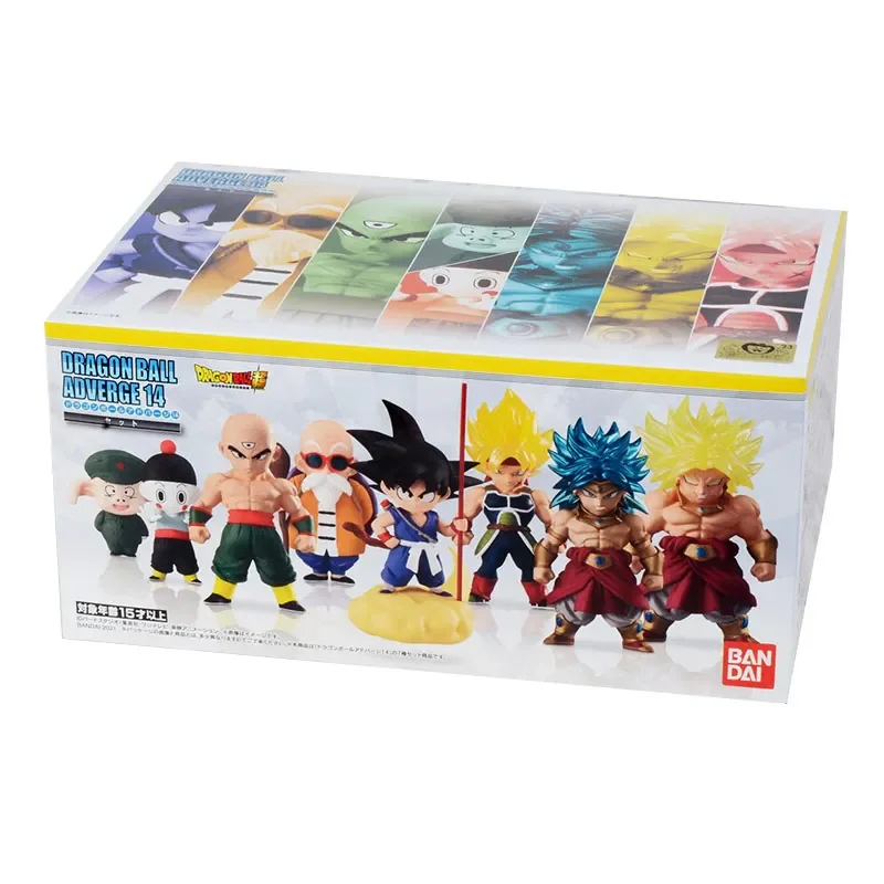 Bandai подлинный Драконий жемчуг конфеты игрушка для рекламы 14 дюймов искусственный Тянь Shinhan Chiaotzu Uron Broly Burdock экшн-фигурка модели игрушки