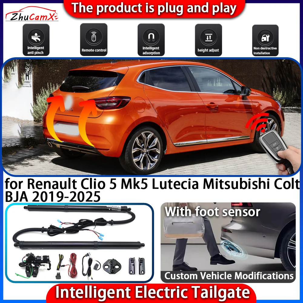 

Smart Powered Tailgate System for Renault Clio 5 Mk5 Lutecia Mitsubishi Colt BJA 2019-2025 Automatic Intelligent Electric Trunk