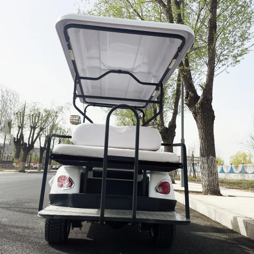

2025 Electric Golf Cart Lithium Battery Beach Buggy Electric Scooter 5KW 7KW AC System Double Wishbone Independent Suspension