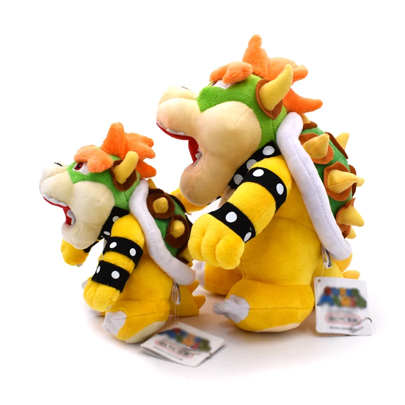 Super Mario Bros Plüsch Spielzeug Bowser Zeug Plüsch Puppe Anime Geschenk für Jungen Mädchen Geburtstag Home Party Dekor