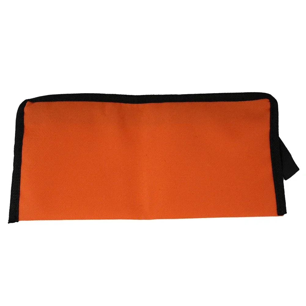 Bag Tool Pouch Bag Storing Small Tools Tools Bag 28x13cm Canvas For Organizing Orange Pouch Bags Storage Waterproof Durable