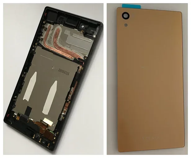 Для SONY Xperia Z5 ЖК-дисплей E6653 E6603 E6633 E6683 ЖК-дисплей Монитор Монитор Панель Дигитайзер сенсорного экрана с рамкой Крышка корпуса