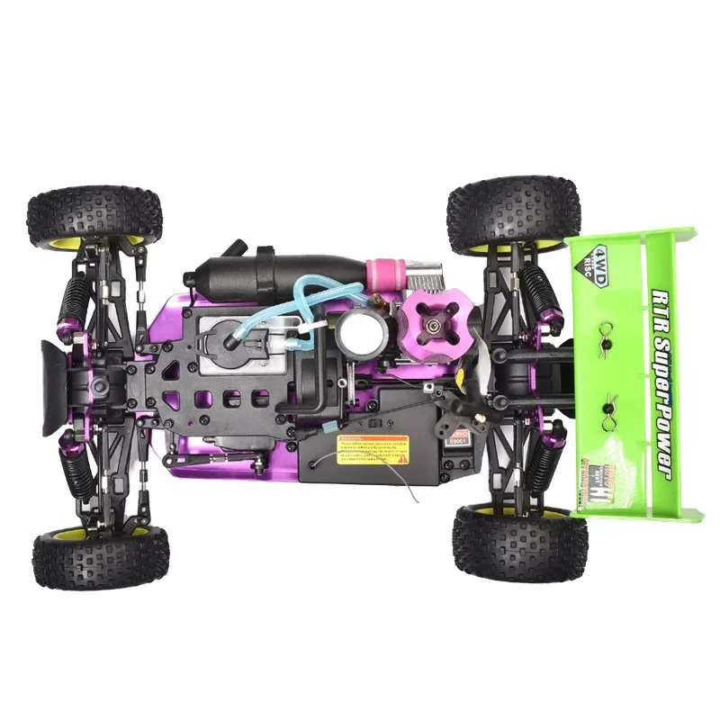 HSP 94106 1/10 Scale 4WD Nitro Power Expert-level RC Buggy Toy Metal Hobby Car with Remote Controller Included