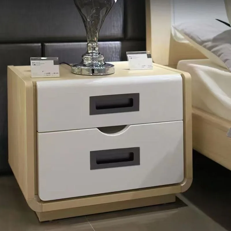 Hidden handle drawer invisible embedded handle thick hidden button handle modern simple black tatami handle