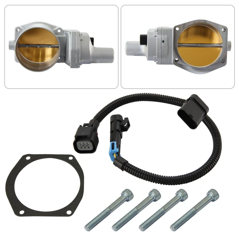 102MM Aluminum Electronic Drive By Wire Throttle Body Kit For Corvette LS2 LS3 LS6 LS7 LS9 Camaro Pontiac G8 CTS-V GTO V8 Engine