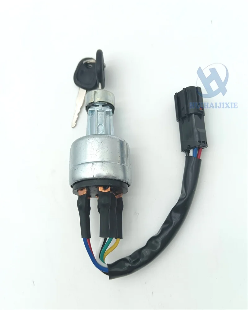 For Hyundai R200-5 R210-5 R210-7 Excavator Ignition Start Switch 21E6-10430 21N4-10401 21N4-10400 21E610430 21N410401 21N410400