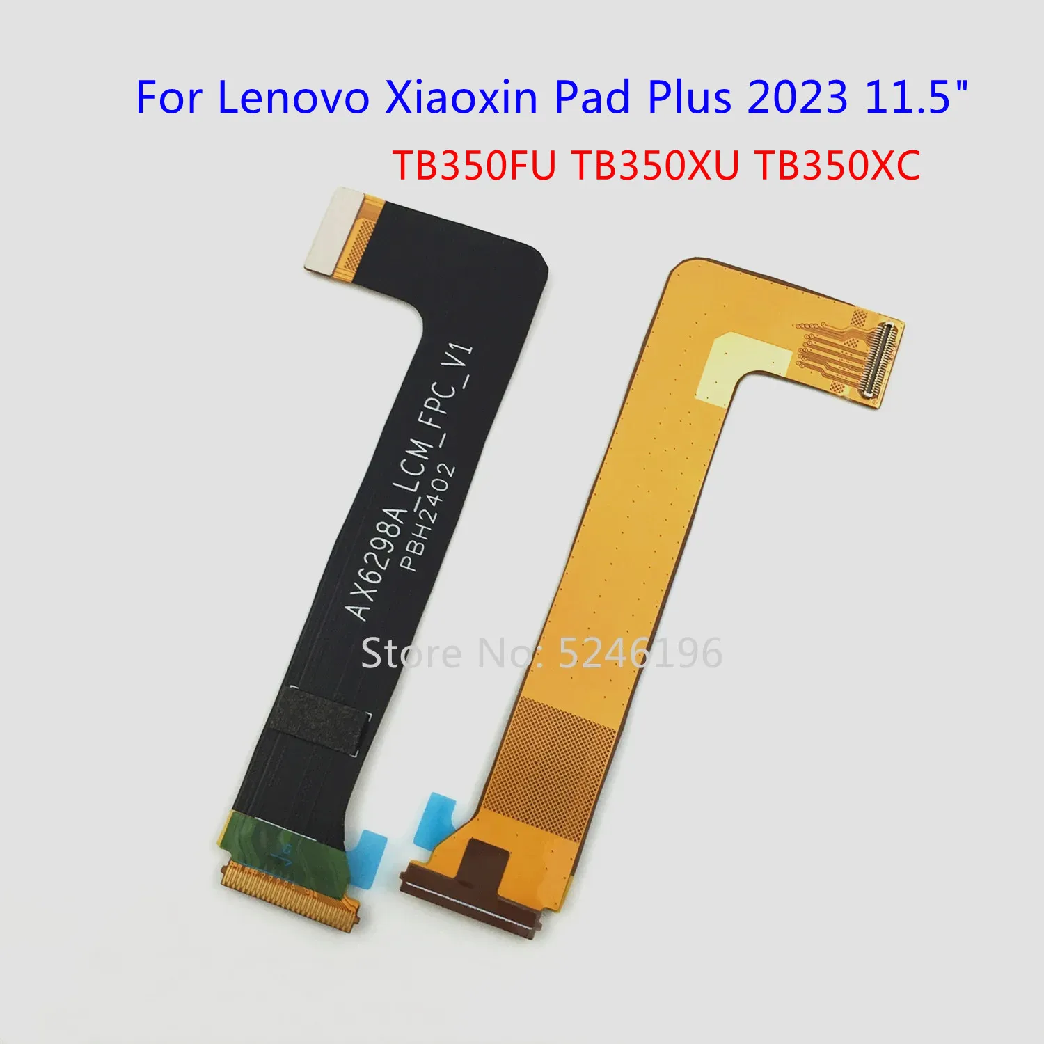 

1 шт. гибкий кабель ЖК-дисплея для подключения материнской платы для Lenovo Xiaoxin Pad Plus 2023 11,5 "TB350FU TB350XU TB350XC запасная часть