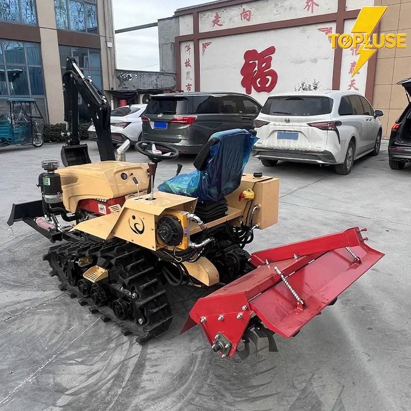 

Индивидуальный небольшой гусеничный трактор Многофункциональный трактор EURO 5, заводская настройка поставки