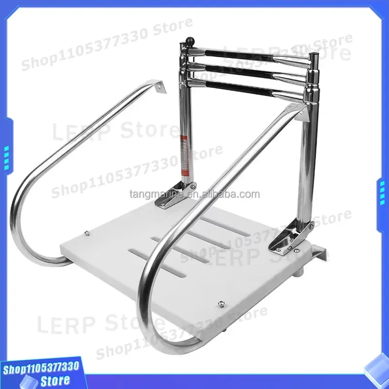 Stainless Steel Welded Steps for Swimming Pool High Quality Marine Grade Ladder Durable Anti Slip Access Stairs for Inground