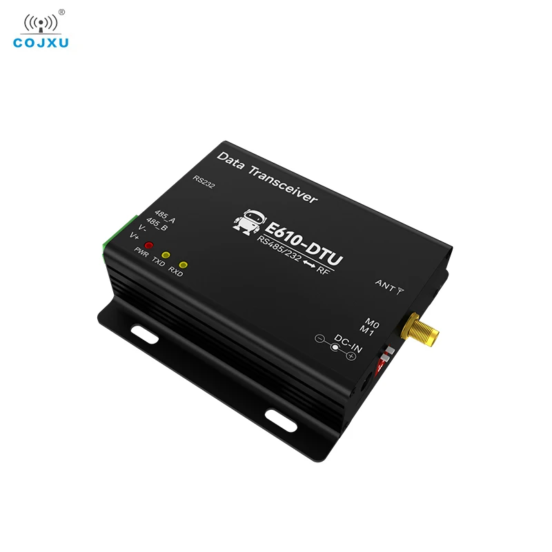 Wireless Digital Radio RS232/RS485 433MHz High-Speed Continuous Transmission COJXU E610-DTU(433C20) 100mW RSSI Low Latency