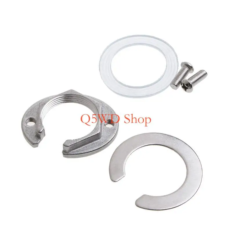 Q5WD 32mm/1.26'' C-Type Faucet Anti-loosing Nut Copper/Stainless Steel Tap Fixing Fitting Faucet Accessories Sturdy