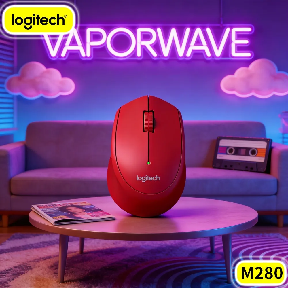 Suited For Home Study Online Lecture Attendance Wireless Mouse M280 Responsive Keys Support Note Taking Web Search Notebook Pc