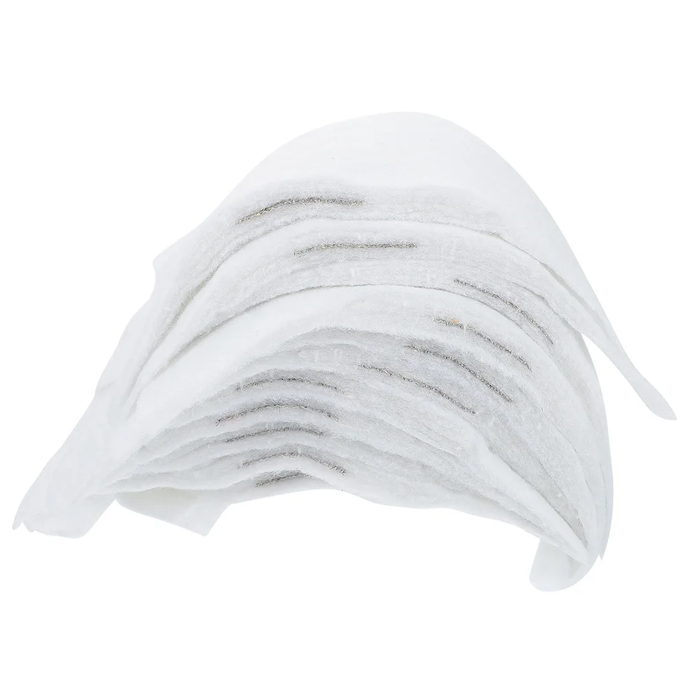 

50 Pcs Cotton Shoulder Pads Non-slip Washable Reusable Breathable Women Athletic Jacket Costume Support Pad
