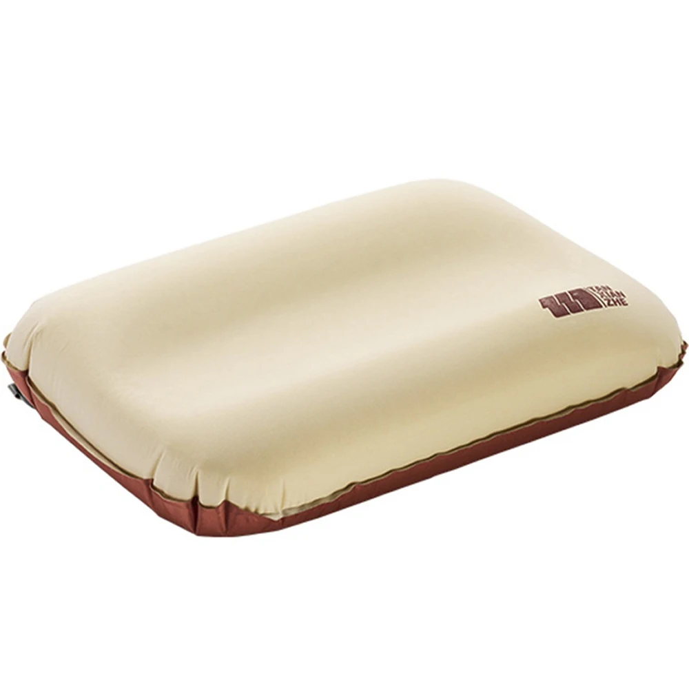 TXZ Outdoor Portable Folding Travel Sleep Pillow, Camping Tent pillow equipment, Comforating Picnic Beach Camping Inflatable image 3