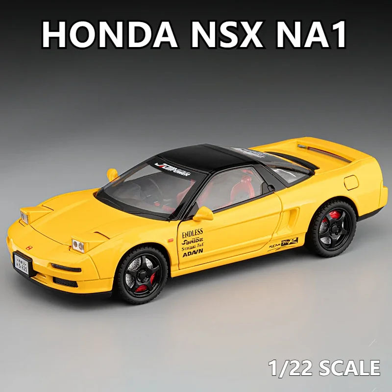 1:22 Honda Acura NSX NA1 Supercarรุ่นรถของเล่นDiecastsหล่อโลหะเสียงและแสงรถของเล่นเด็กรถ