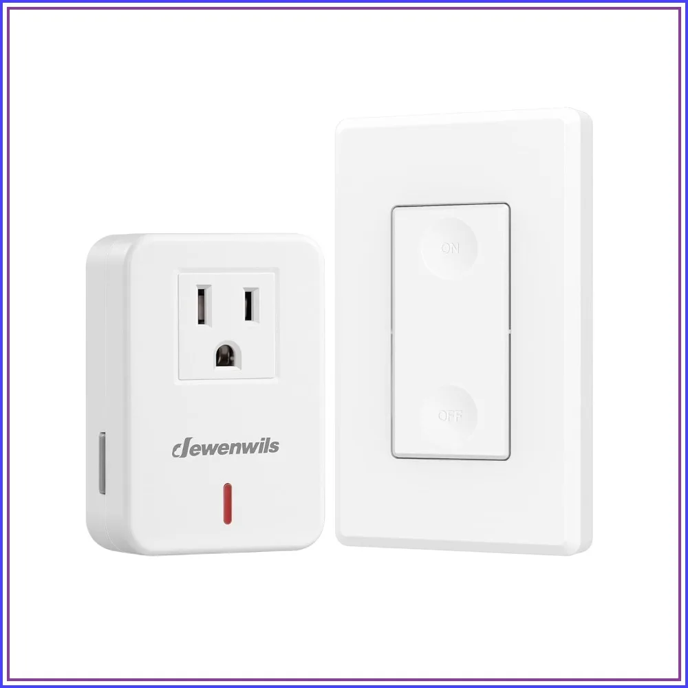 Wireless Remote Control Wall Switch for Home Appliances