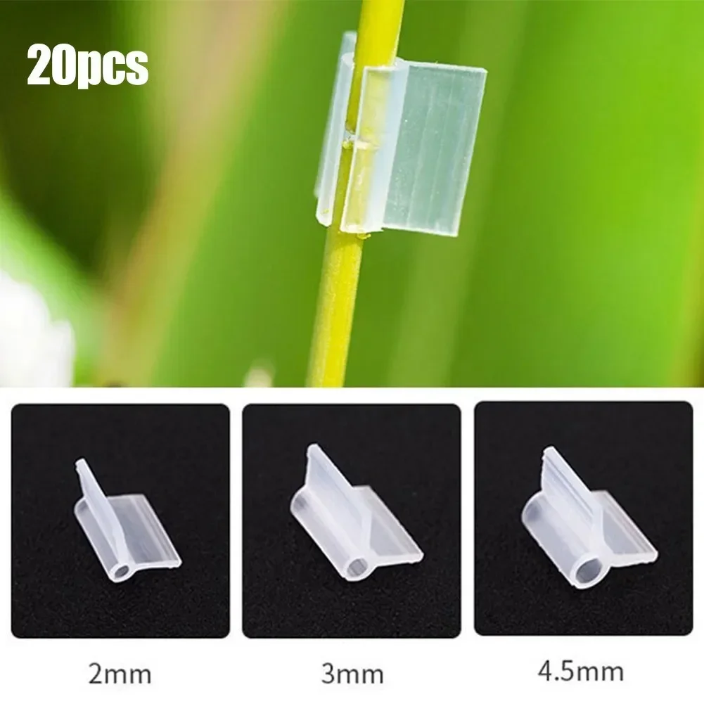 20Pcs Agriculture Grafting Clips Flower Plant Vine Branches Clip For Tomatoes/cucumbers/beans Fixing Grafted Vines Accessories