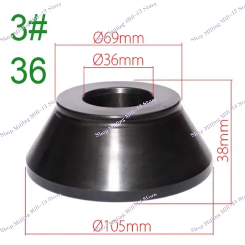 3# Balancer Adaptor Cone Wheel Balancers Standard Taper Cones Shaft Size 36/38/40mm